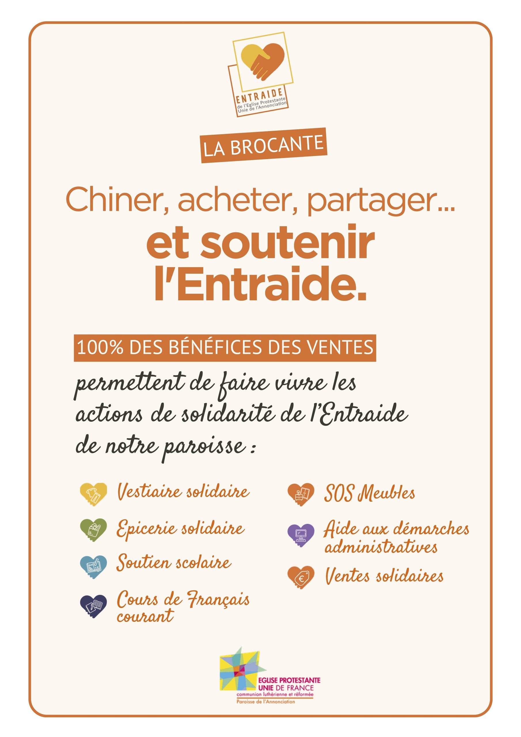 A4 Entraide brocante info