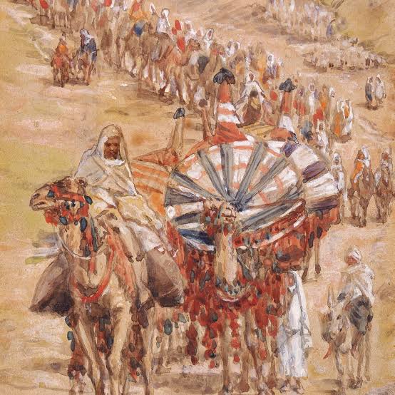 abraham en chemin